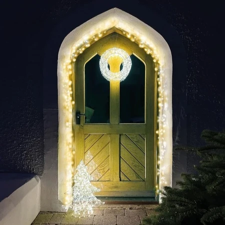 LED Door Compact Lights Twinkle Warm White