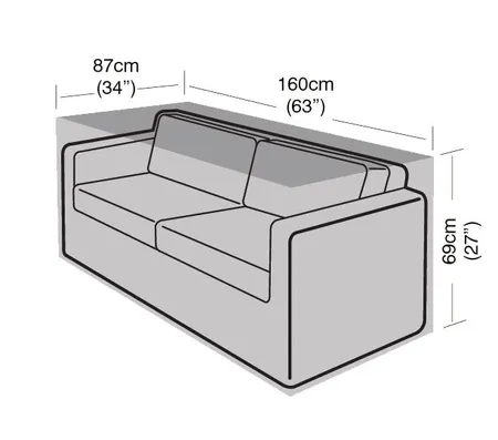 Premium 2 Seat Sofa Cover - image 2