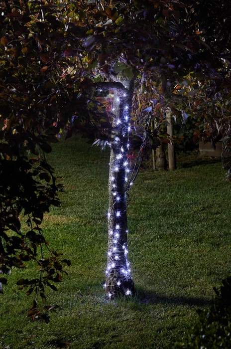 Solar Firefly String Lights 100 Cool White - image 1