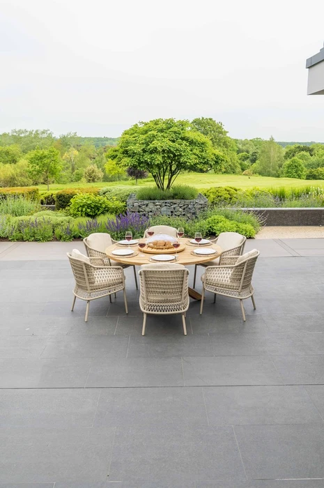 Puccini 6 Seat Dining Set - image 2