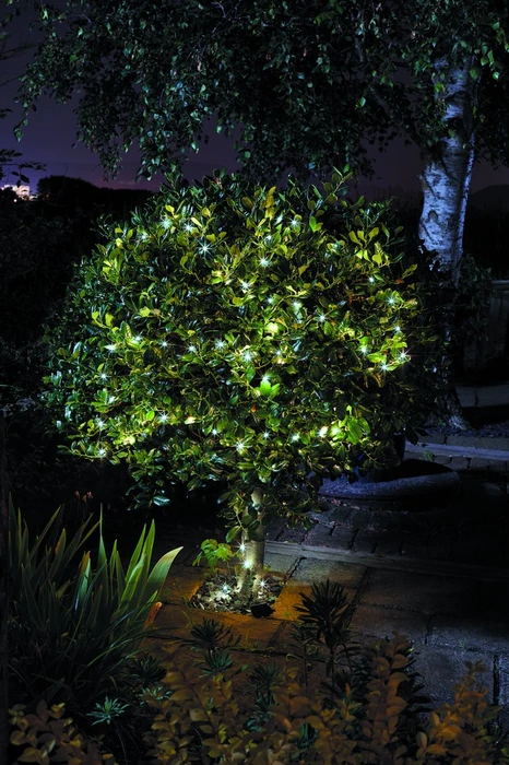 Solar Firefly String Lights 100 Cool White - image 3
