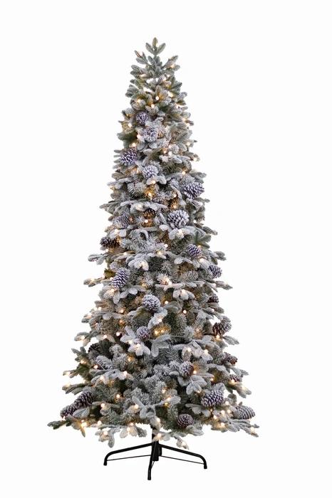 T81 Slim Snowy Yukon-225Cm-Pre-Lit 7.5ft - image 1