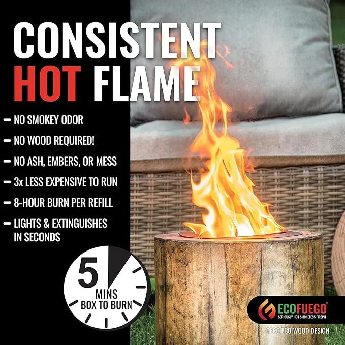 El Fuego Wood Colour Firepit Kit - image 11