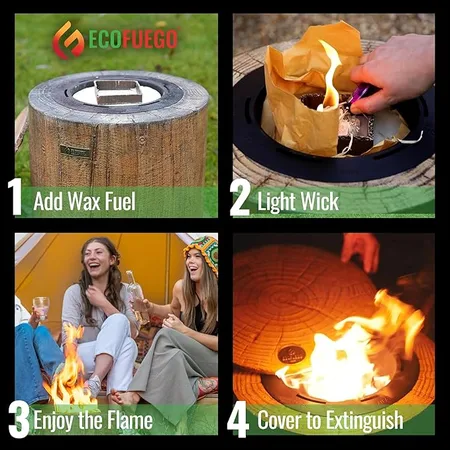 El Fuego Wood Colour Firepit Kit - image 11