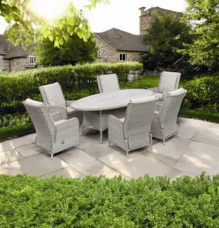 Athens 6 Seat Oval Dining Set 2025 - image 1