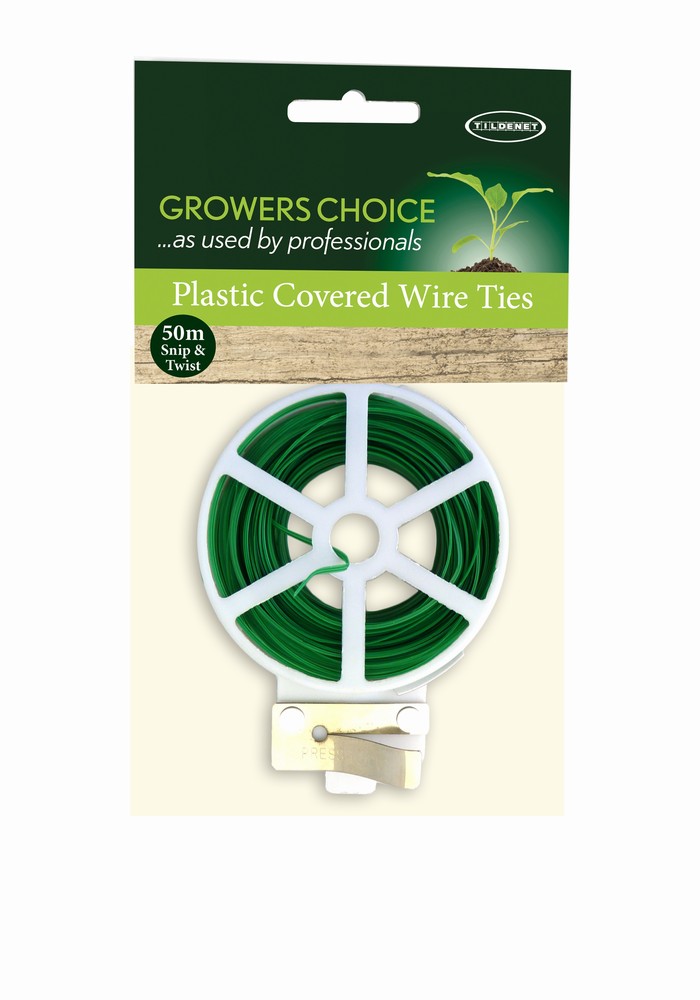 Snip And Twist Plastic Covered Wire Ties