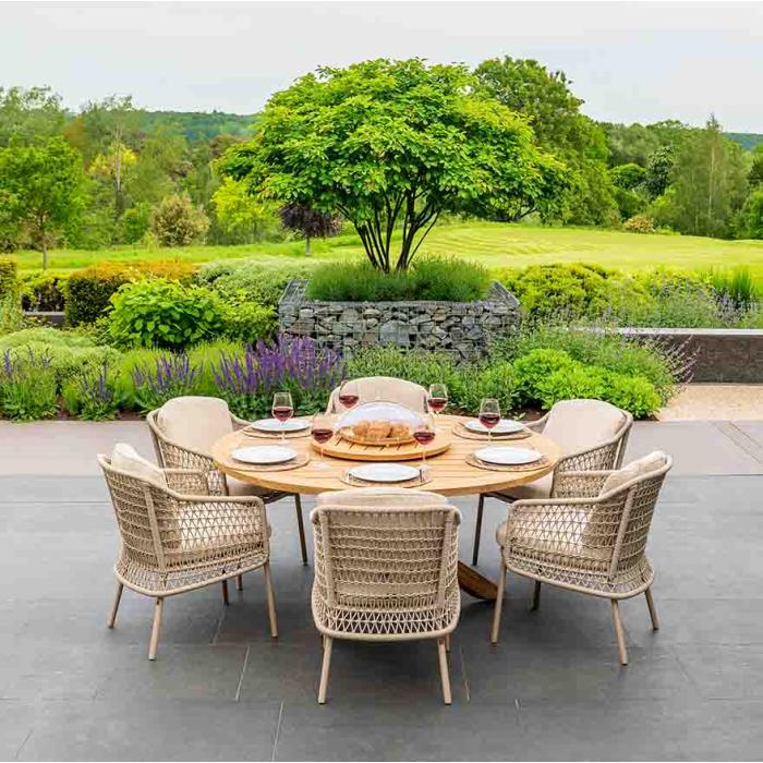 Puccini 6 Seat Dining Set - image 1