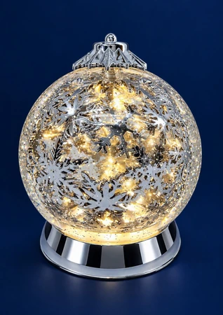 Spinning LED Swirl Globe - image 1