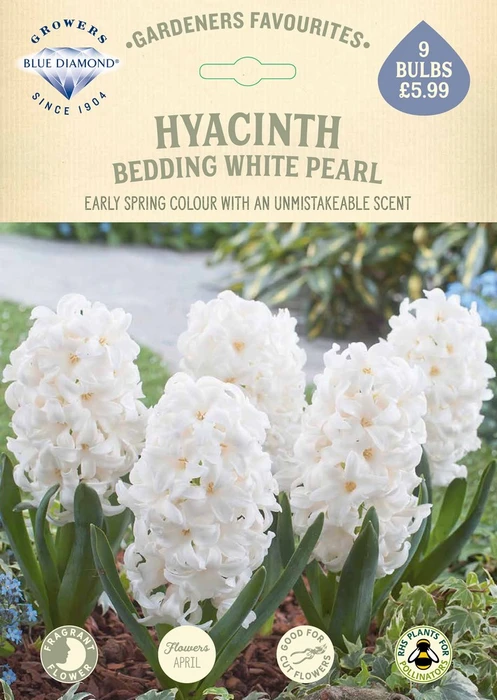 Hyacinth Bedding White Pearl GF - image 2
