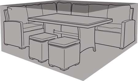 Premium Square Casual Dining Set Cover - image 1