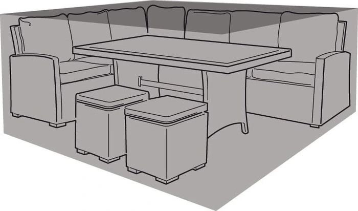 Premium Square Casual Dining Set Cover - image 1