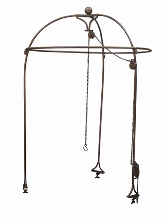 Plancha Kadai Tripod Pulley System
