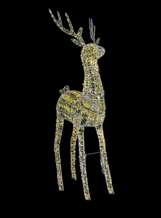 Reindeer - Pearlescent Wrap 120cm - image 2