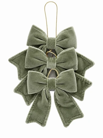 Pack of 3 Sage Bows - image 1