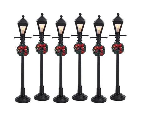 Lemax Gas Lantern Street Lamp (Set of 6) - image 2