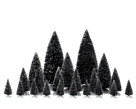 Lemax Assorted Pine Trees (Set of 21) - image 2