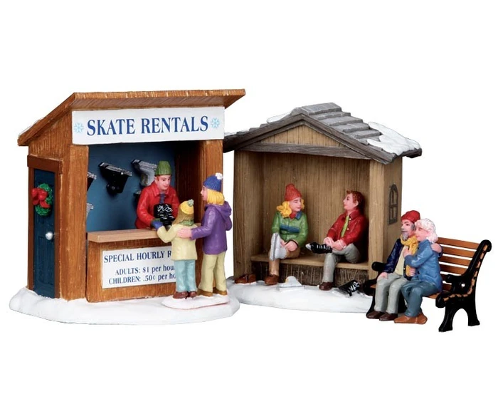 Lemax Skate Rentals (Set of 3) - image 1