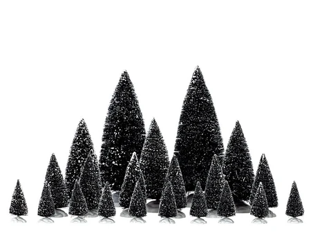Lemax Assorted Pine Trees (Set of 21)