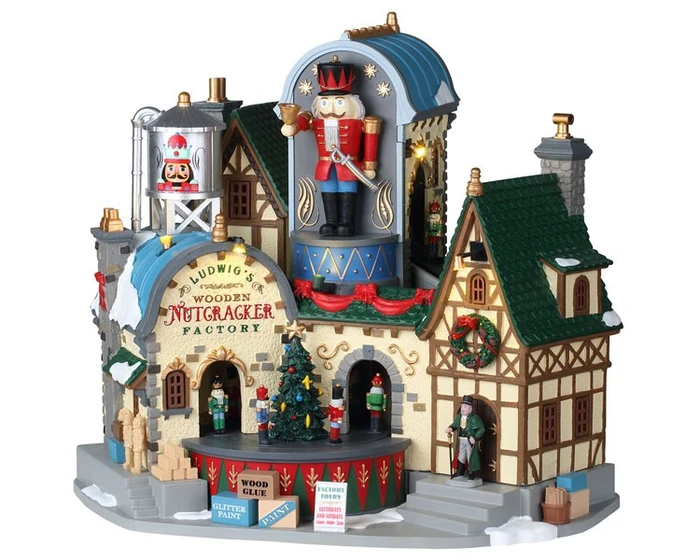Lemax Ludwig Wooden Nutcracker Factory - image 1