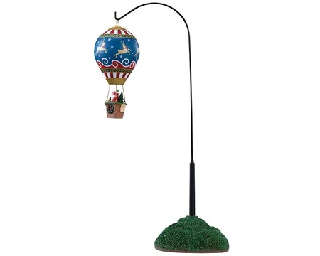 Lemax Reindeer Hot Air Balloon