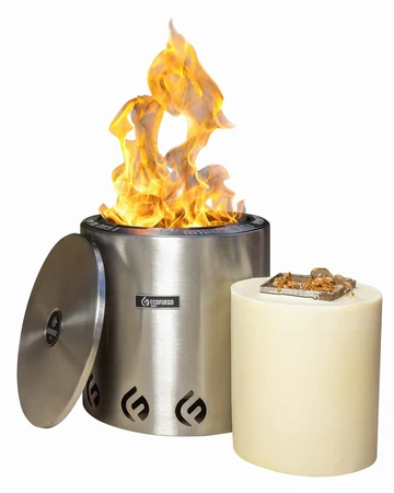 El Campo Stainlesss Steel Fire Pit
