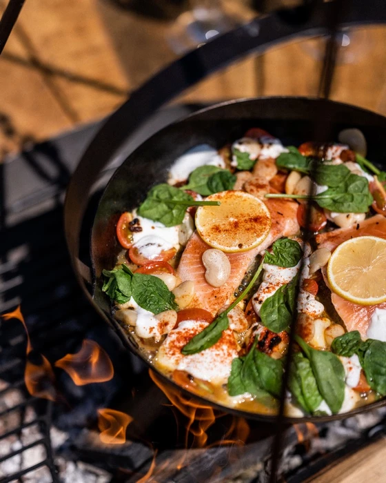 Kadai Tripod Skillet - image 4