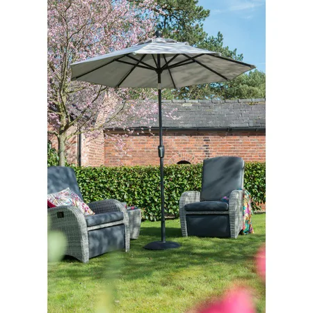 Elizabeth Parasol Mouse Grey Anthracite 2.2M - image 7