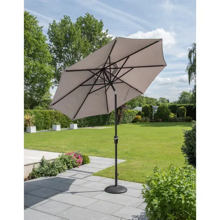 Elizabeth Parasol Taupe Anthracite 2.2M - image 5