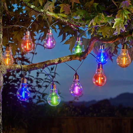 Solar Neonesque Lightbulbs Set Of 10 - image 2