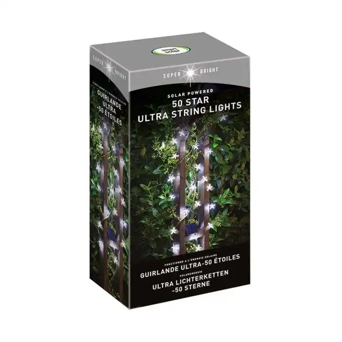 Ultra Solar String Lights 50 Stars - image 1