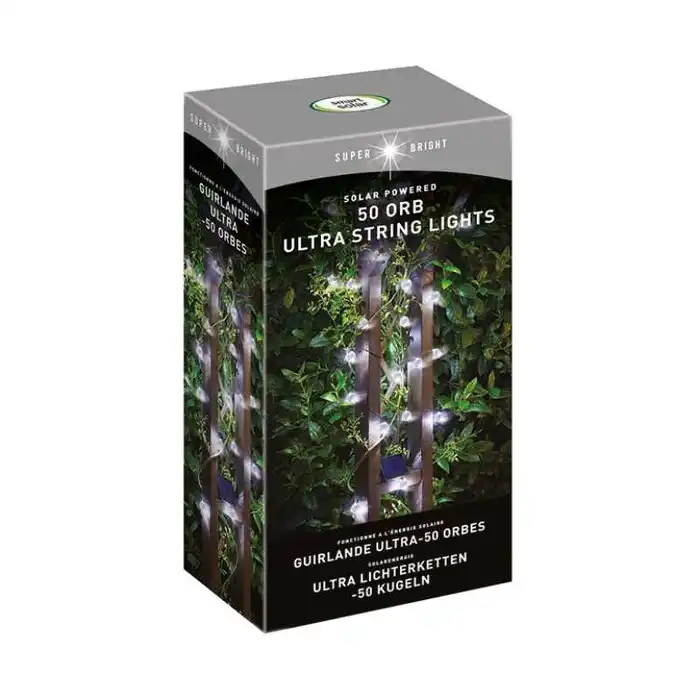 Ultra Solar String Lights 50 Orbs - image 4