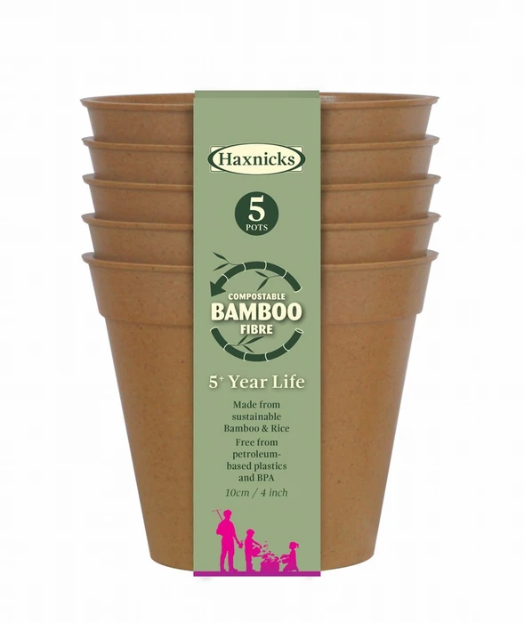 Bamboo Pot Terracotta Pk5