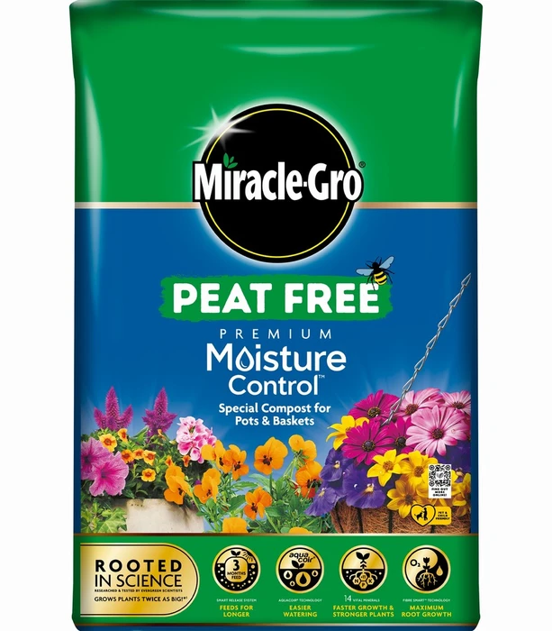 Miracle Gro Moisture Control Peat Free