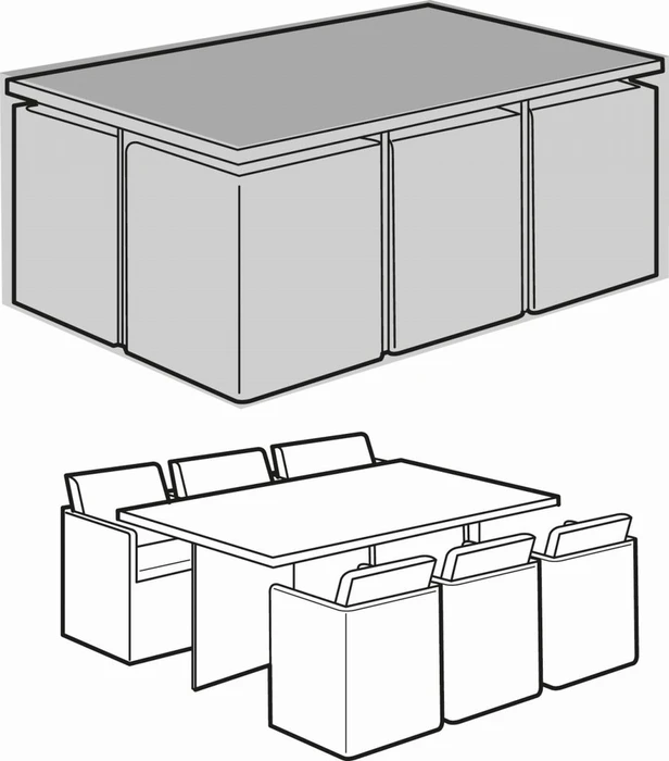 Premium 6 Seat Cube Cover - image 1