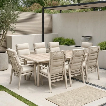 Ludlow 8 Seat Extending Dining Set