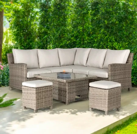 Palma Mini Corner Set Oyster