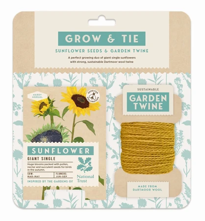 National Trust Bd Grow And Tie Sunflower