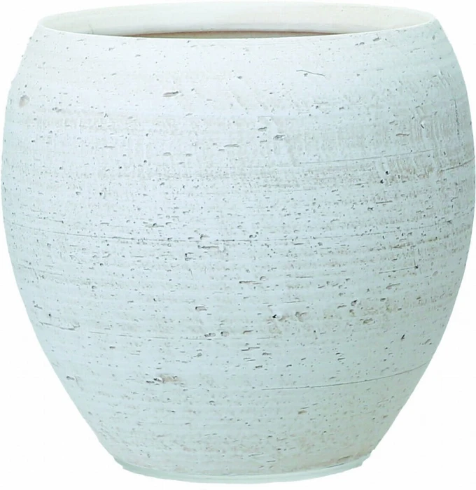 Ezra Pot White 25CM