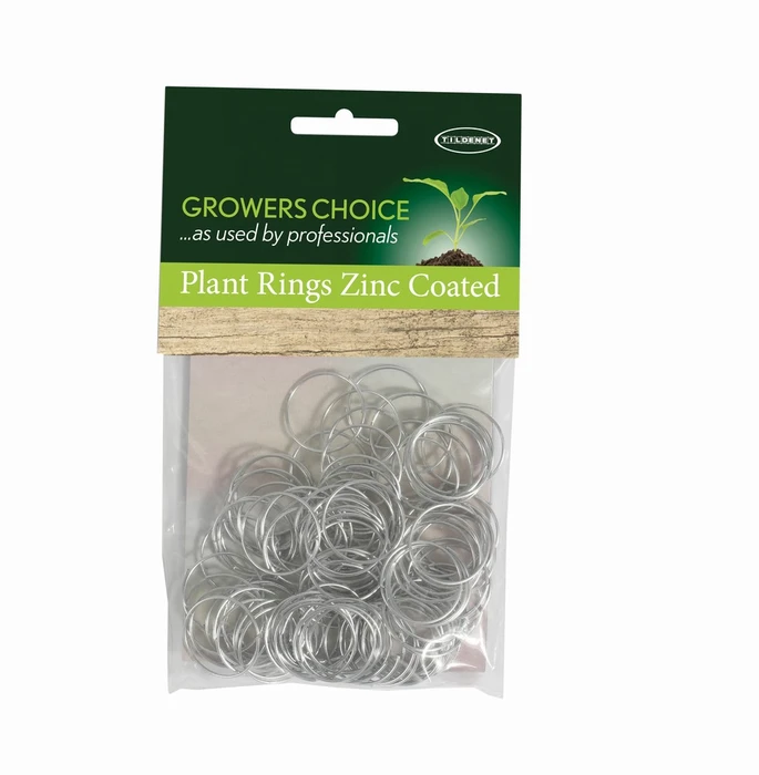 Plant Rings Zinc Coated 100Pk - image 2