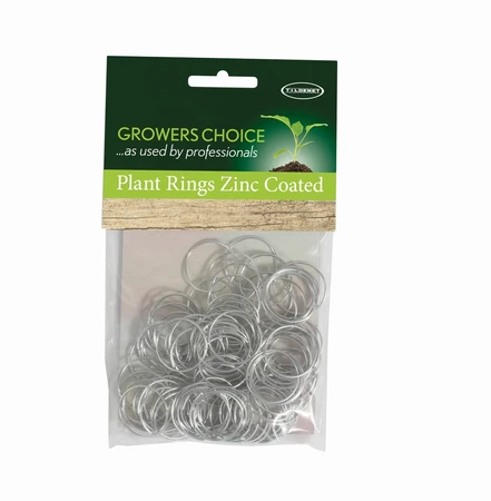 Plant Rings Zinc Coated 100Pk - image 2
