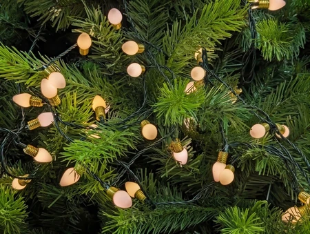 180 Warm White Retro Frosted String Lights - image 1