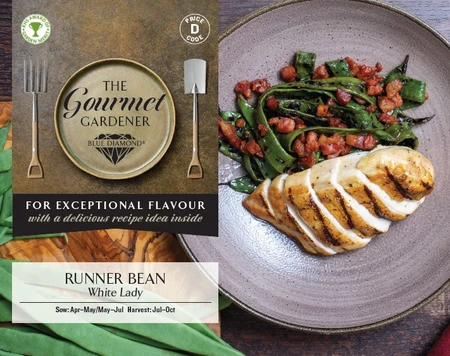 RUNNER BEAN White Lady