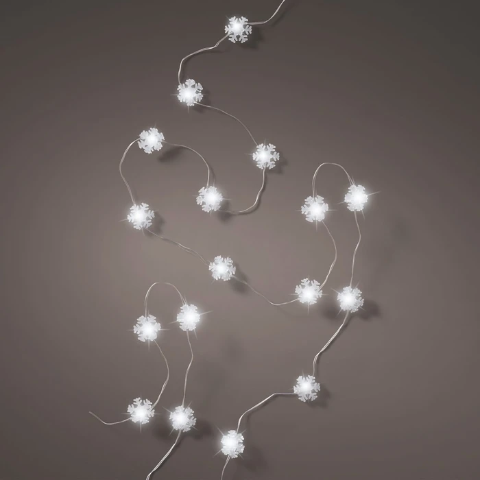 1.95m Snowflake String Lights - image 2