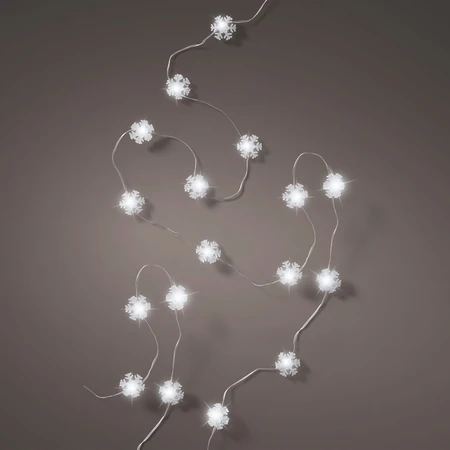 1.95m Snowflake String Lights - image 2