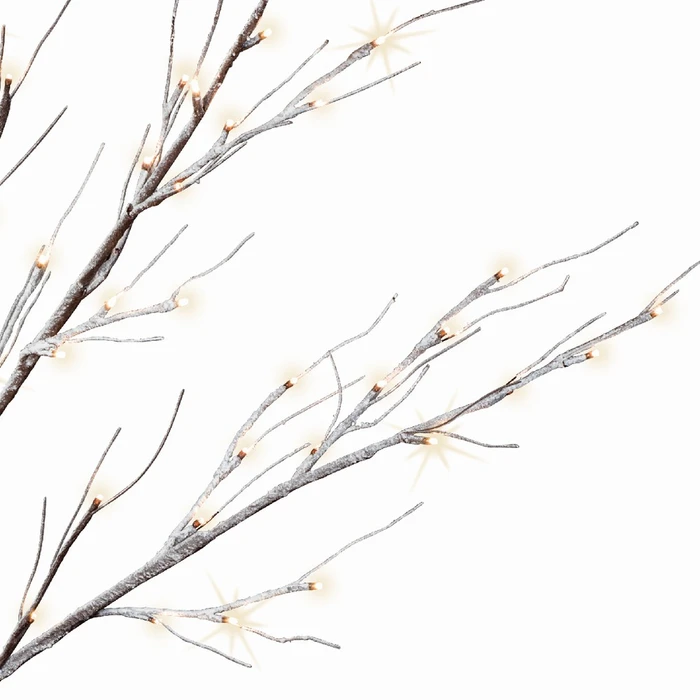 Snowy 160 LED Warm White Twinkle Tree - image 3