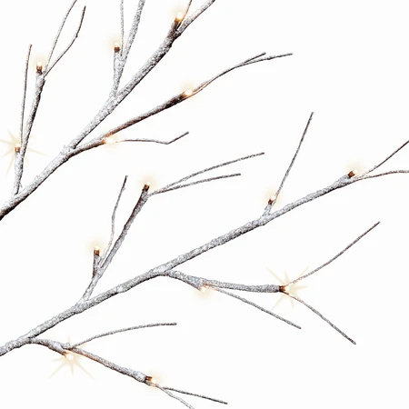 Snowy 48 LED Warm White Twinkle Tree - image 4