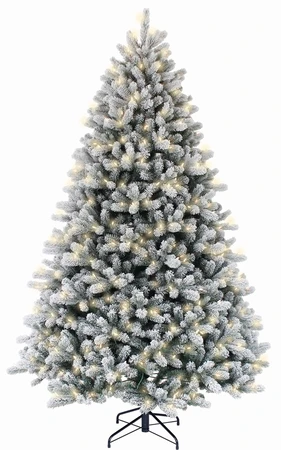 Snowy Delamere 7ft Pre-Lit Tree