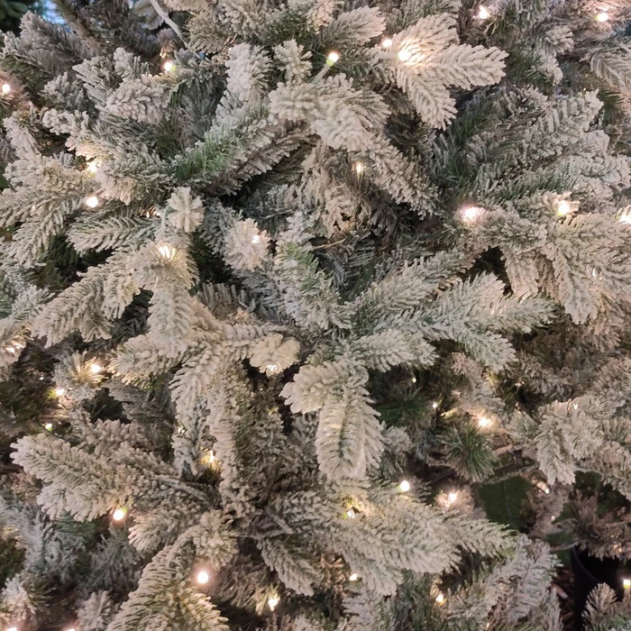 Snowy Priestly 7ft Pre-Lit Christmas Tree - image 6