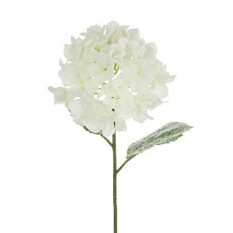 SW White Snowstorm Hydrangea Stem 69Cm - image 2