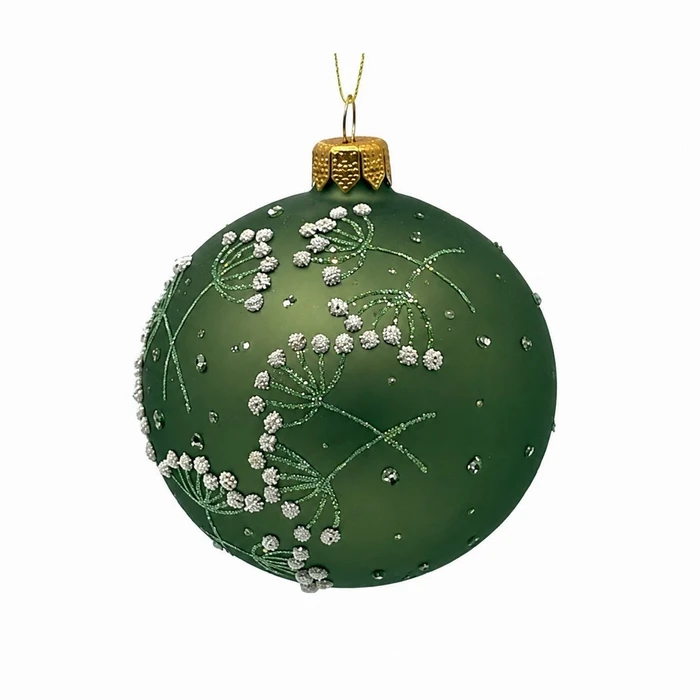 Sage & White Assorted Hogweed Bauble - image 2